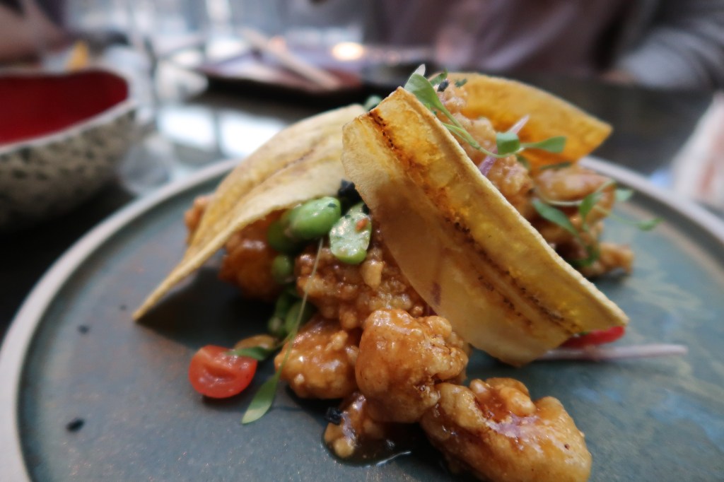 Calamari at SUSHISAMBA, Covent Garden, London