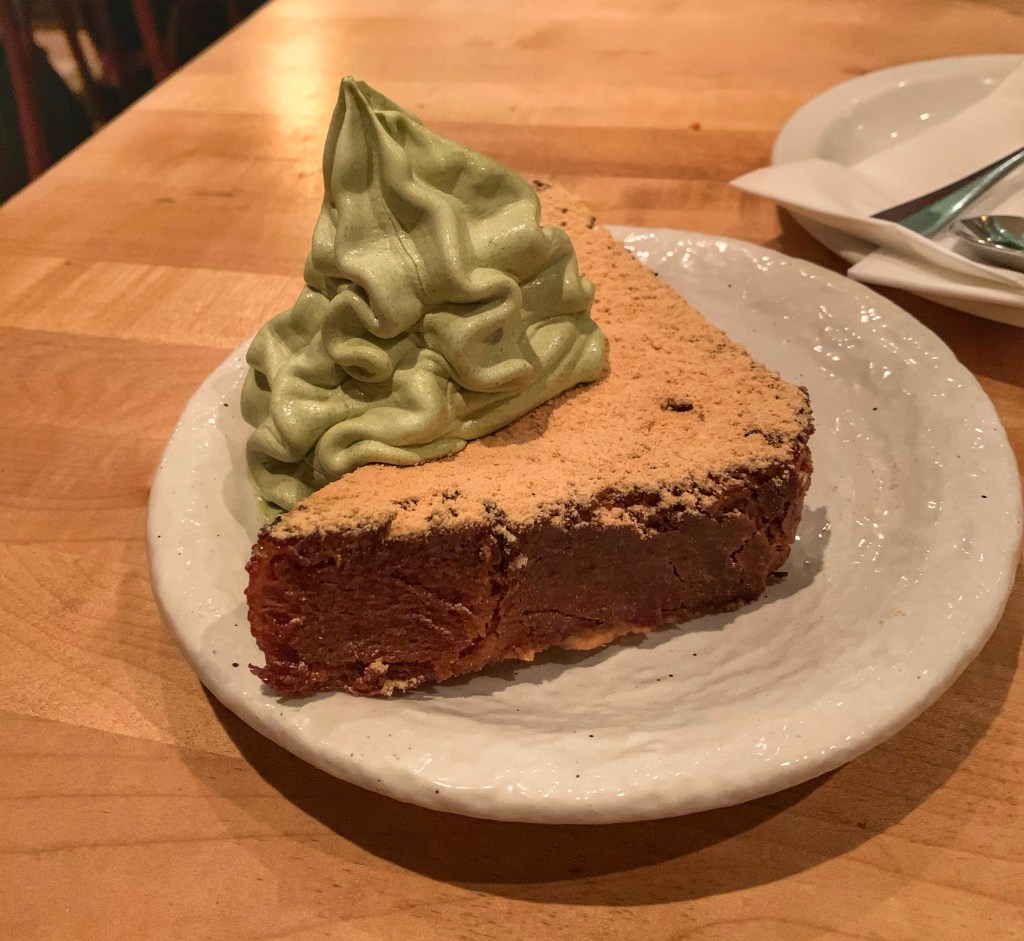 French toast, matcha soft serve, Shackfuyu, London