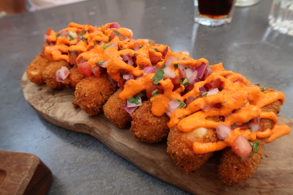 Halloumi fries at Mi Cocina, Bridge Street House, Winchester