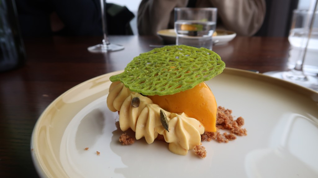 Dessert from Skyskraperen restaurant